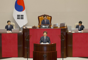韩国总统李在明就任后首次发表施政演说